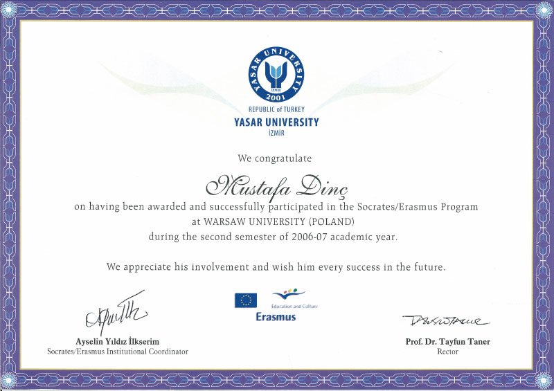 Participation in the </br>Erasmus Program at Warsaw  </br>University