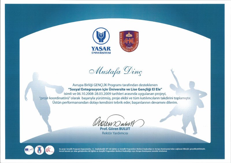 Yasar University EU Project - 